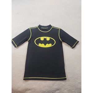 Boys Graphic Shirt Size Medium Black Short Sleeve‎ Batman DC Comics